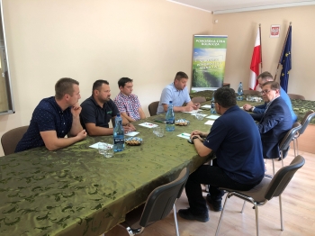 Spotkanie Przedstawicieli Pomorskiej Izby Rolniczej z Krajowym Orodkiem Wsparcia Rolnictwa OT Pruszcz Gdaski
